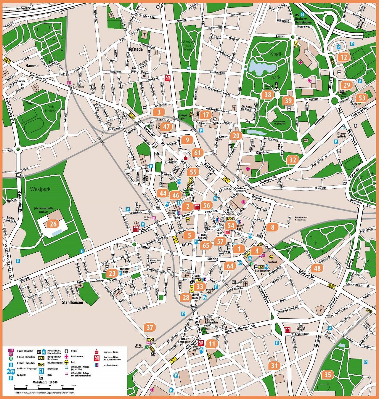 Bochum Map
